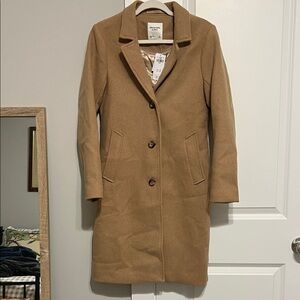 Abercrombie & Fitch Dad Coat - Camel Trench Coat